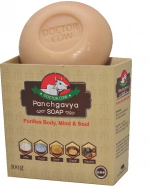DR. COW Soap  Panchgavya  to Purifies Body, Mind & Soul